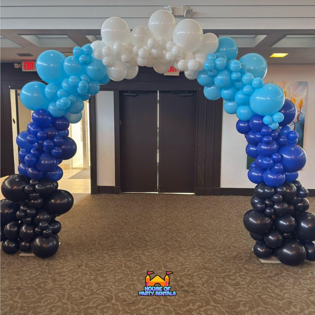 Organic Balloon Arch Miami - Back to School